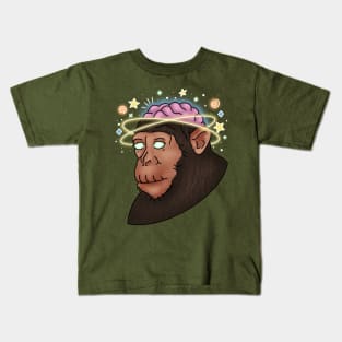 Half A Brain Kids T-Shirt